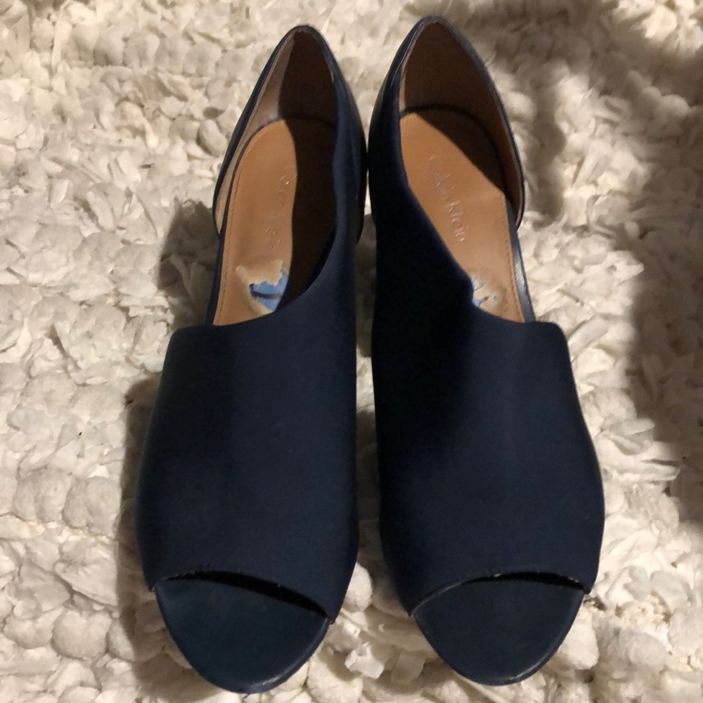 Calving Klein Bootie Heels